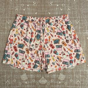 Remi & Friends Remi and Fizz Bamboo Shorts - Size M